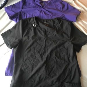 Cherokee Infinity Two Stretchy Scrub Tops